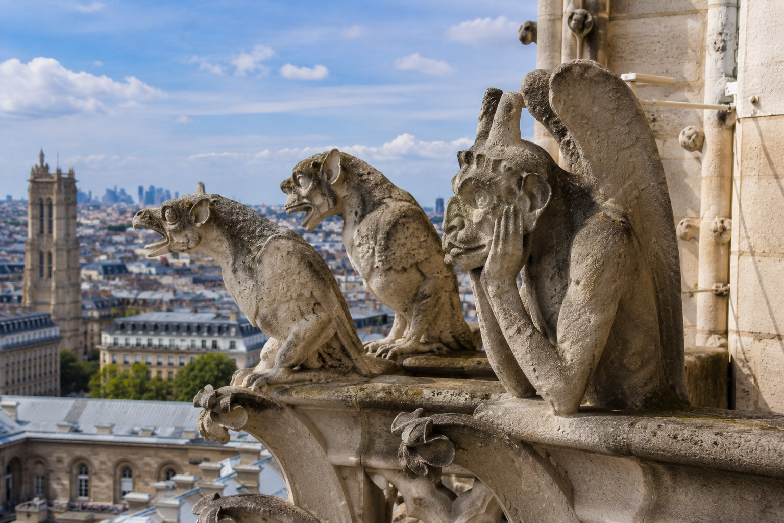 Gargoyles & Chimeras - Notre-Dame Cathedral