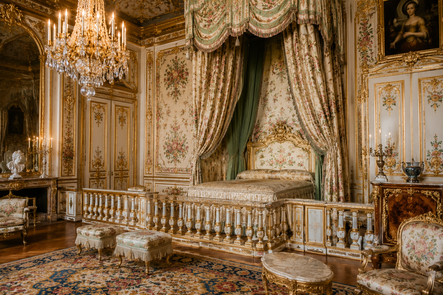 Queen's Bedchamber of Versailles