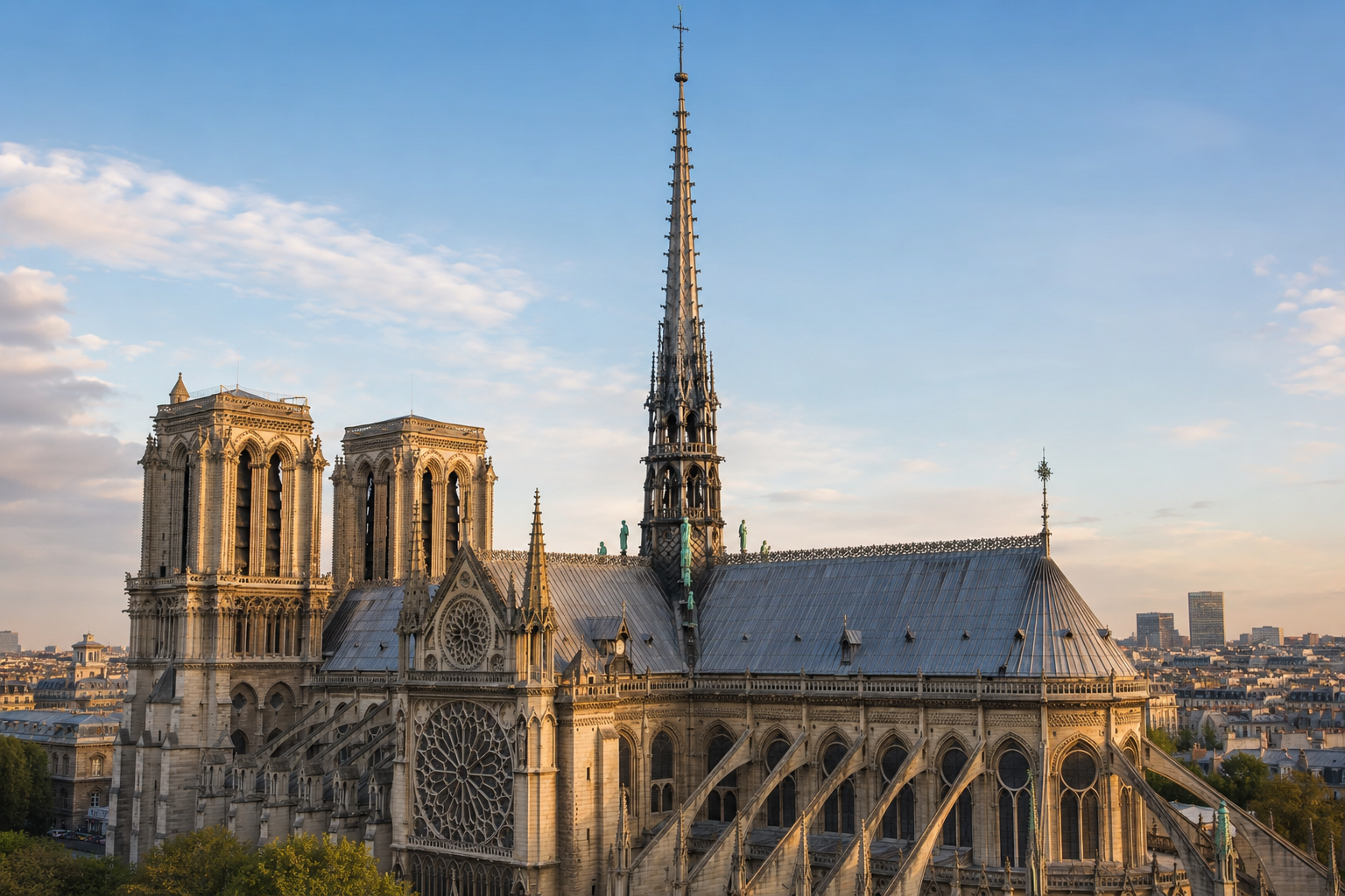 The Spire - Notre-Dame Cathedral
