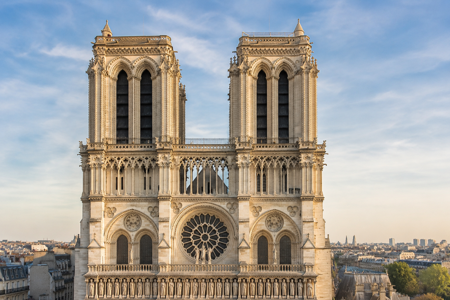 West Towers - Notre-Dame Cathedral